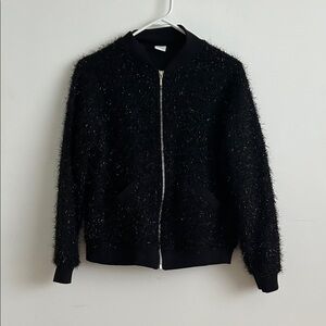 Smash + Tess Glitter Bomber Jacket